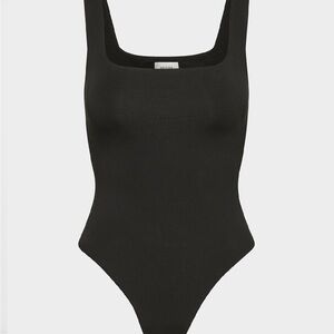 Aritzia Classic Black Bodysuit